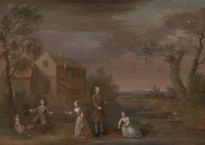 A Family Group Called The Stafford Family by Unbekannt Unbekannt